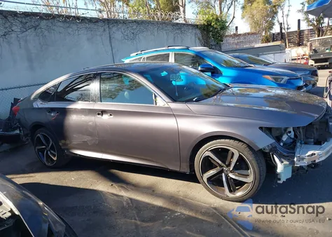 2019 Honda Accord Sport из США, поврежденный, VIN 1HGCV1F3XKA064857